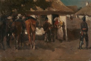 Birlikleri Kütüklemek by George Hendrik Breitner